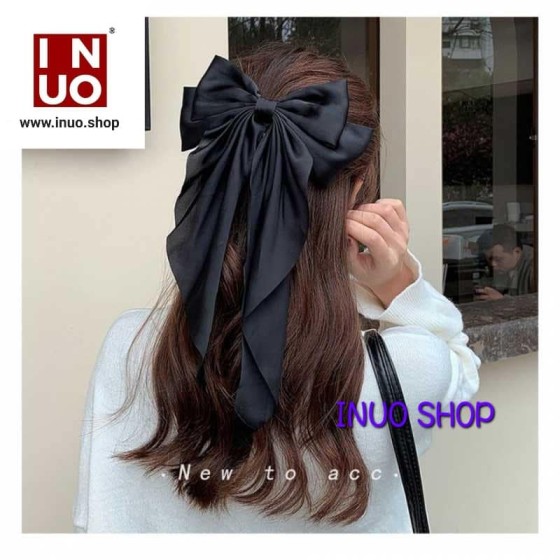 Moño de moda para primavera,Moño para cabello con clip a presión